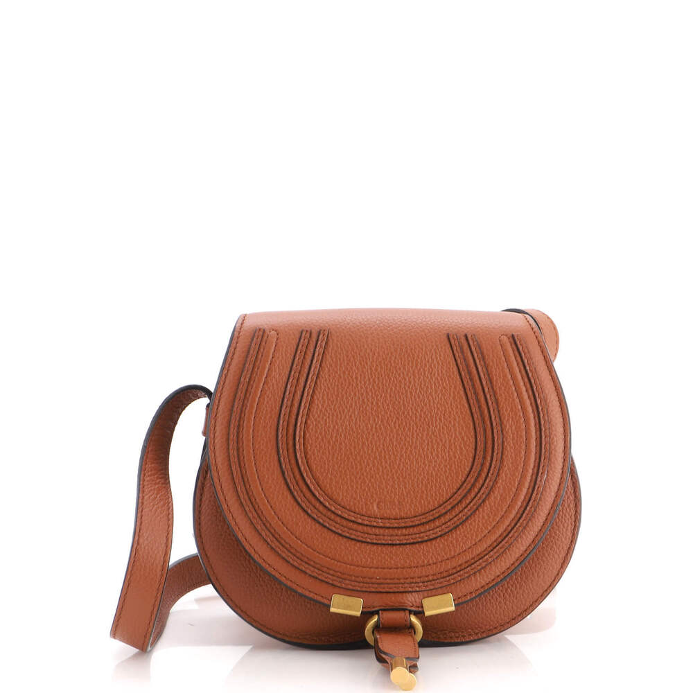 Chloe Small Marcie Crossbody Bag Leather